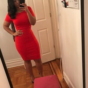 Zara Elegant Red Dress